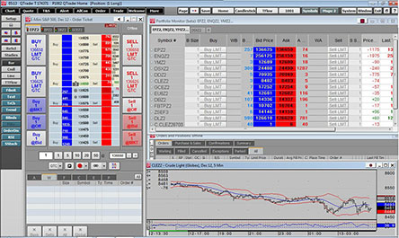 Screenshot of CQG Q Trader
